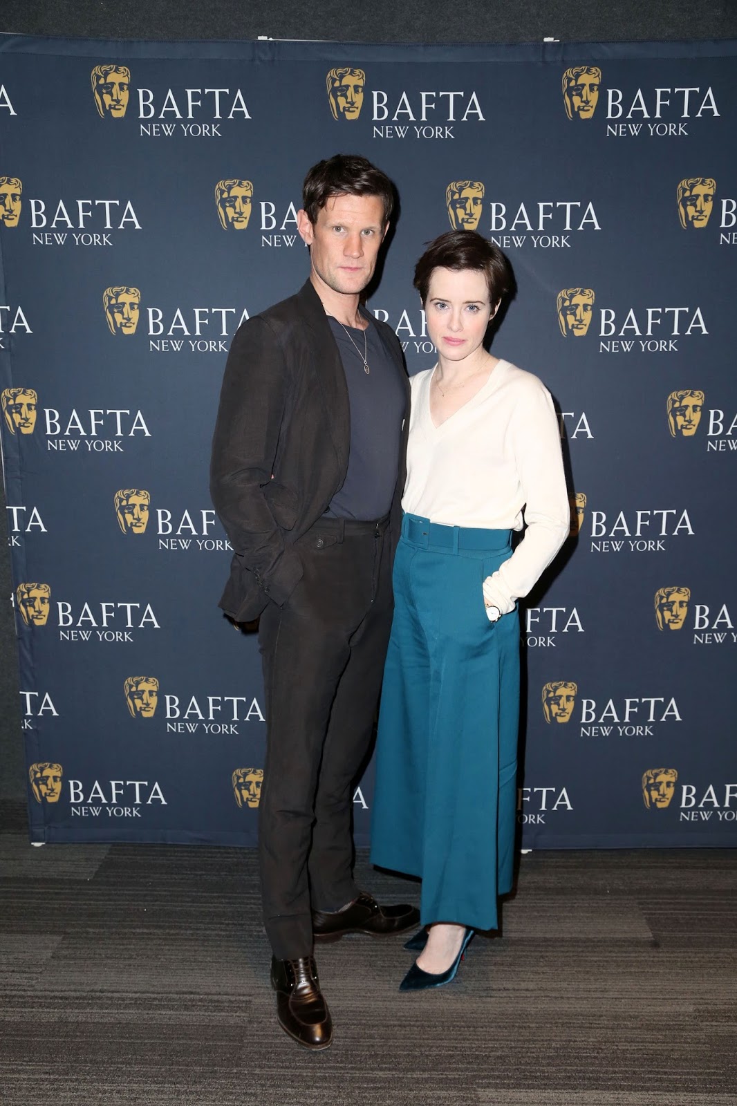Who-Natic: Photos - Matt Smith and Claire Foy - BAFTA New York - The Crown