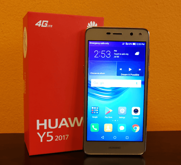 5627 كاميرا هاتف Huawei Y5 2017 محمولي