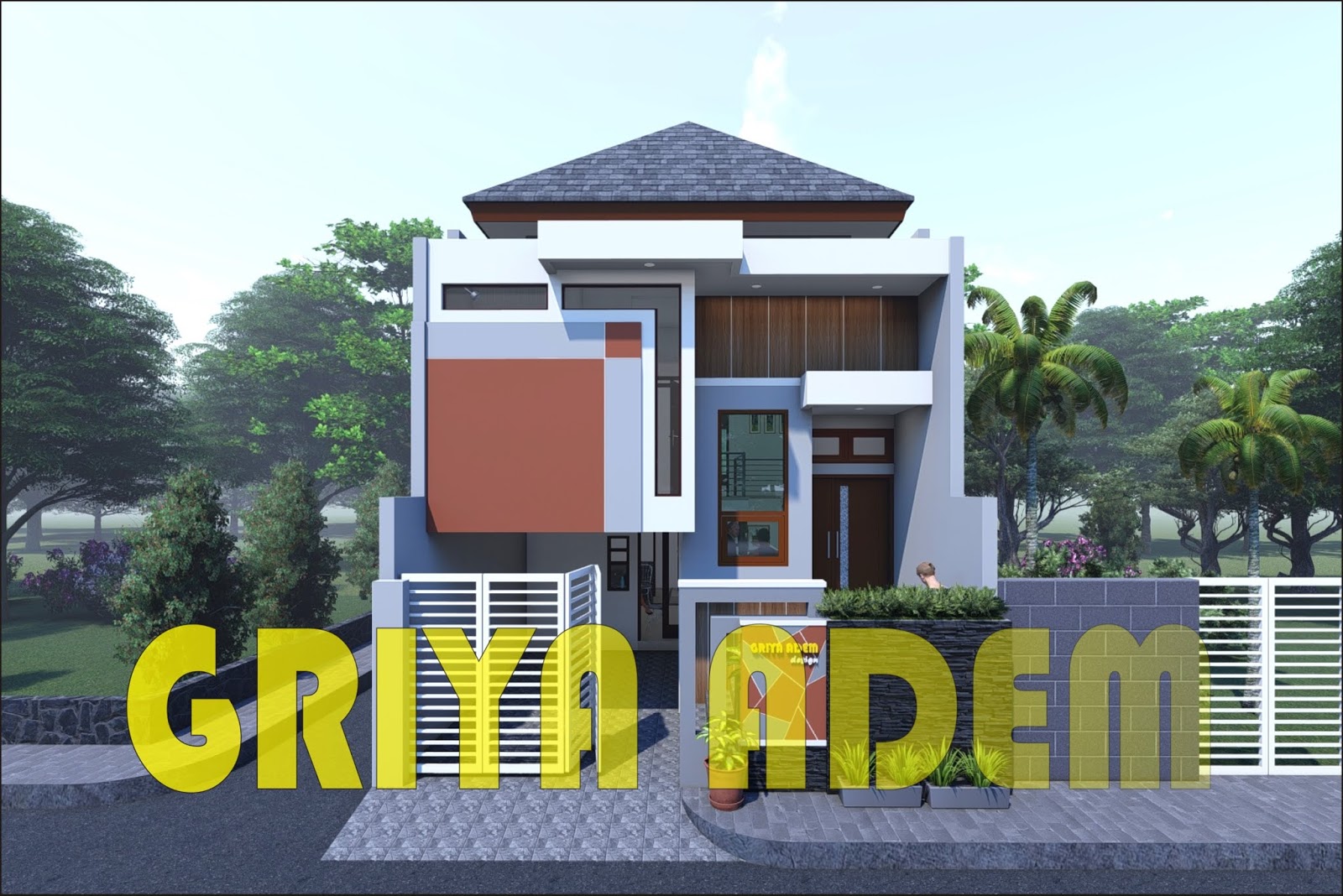 Info Design Dan Hiburan Trend Rumah Msa Kini Minimalis Split