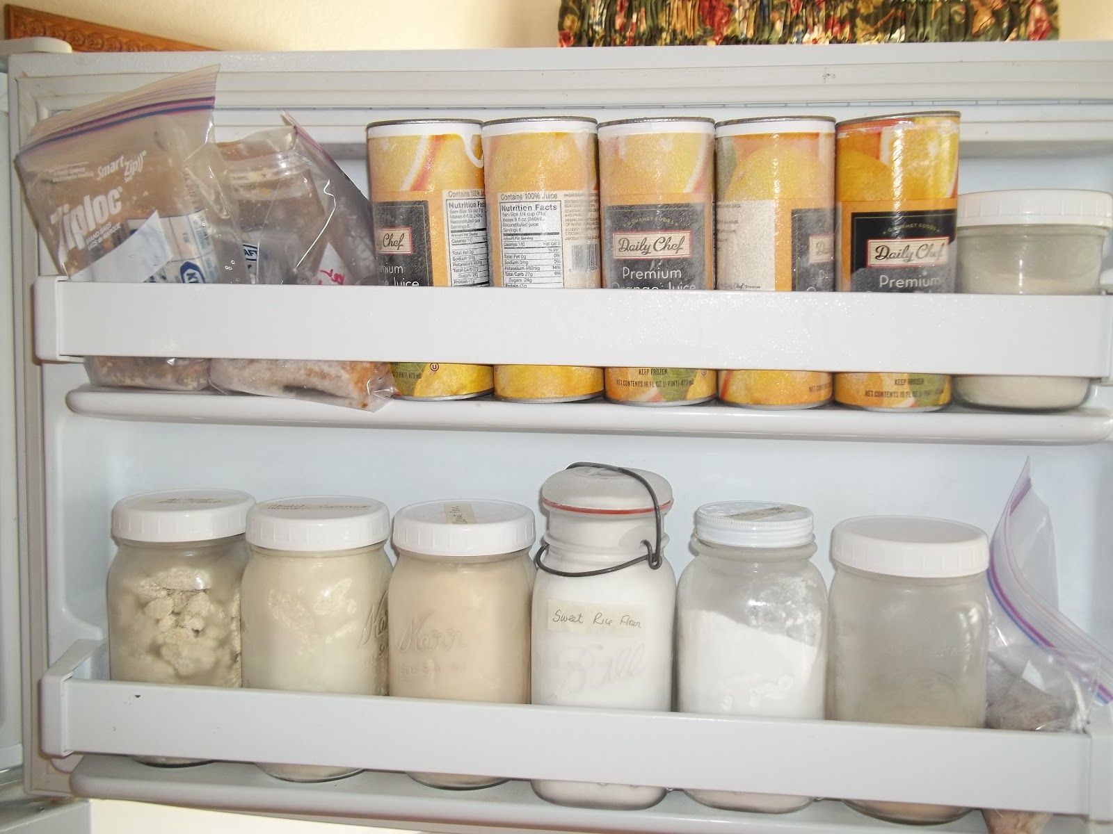 Make, Do and Mend How I organize frozen food
