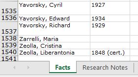 here's how you can get more value out of a genealogy spreadsheet