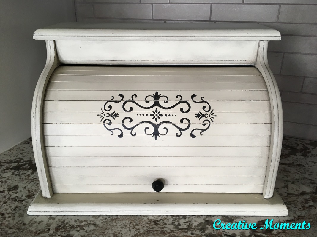 Roll Top Farmhouse Bread Box