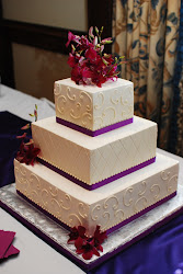cake purple orchid cakes chattanooga punk church