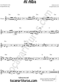  Flute and Recorder Sheet Music for Al Alba Music Scores