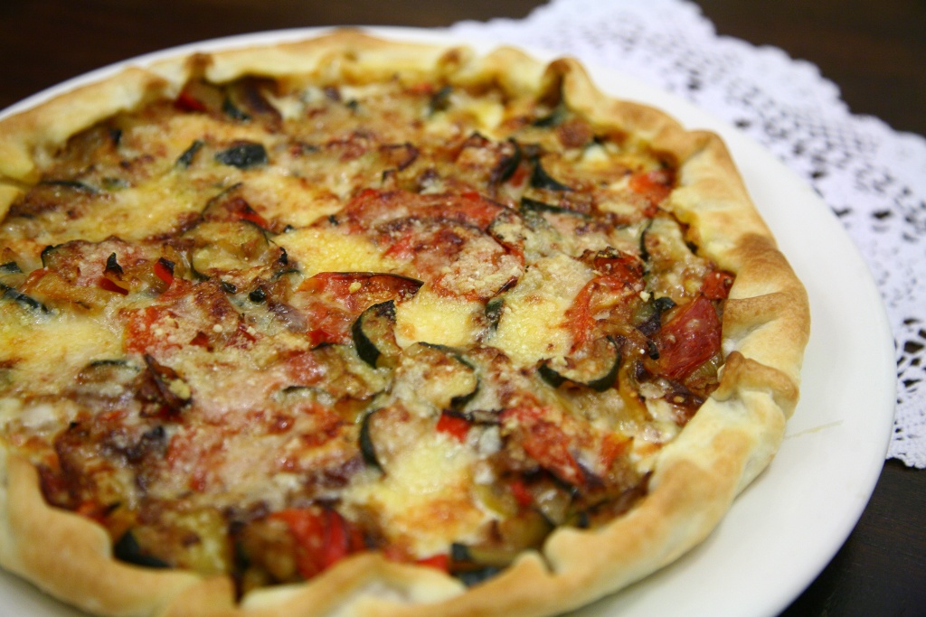 Torta salata alle verdure senza uova Ricetta ed ingredienti dei