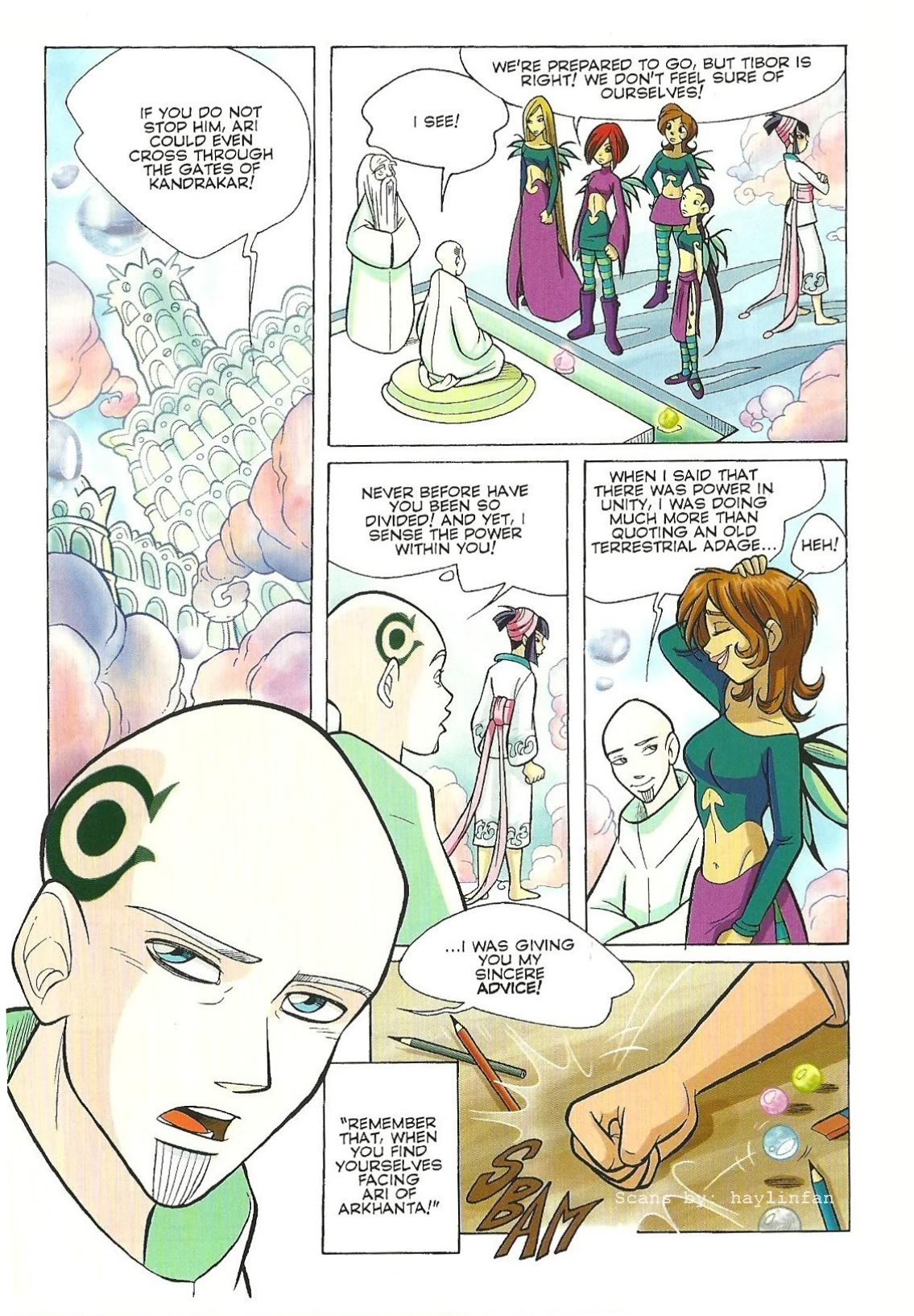 Read online W.i.t.c.h. comic -  Issue #29 - 34