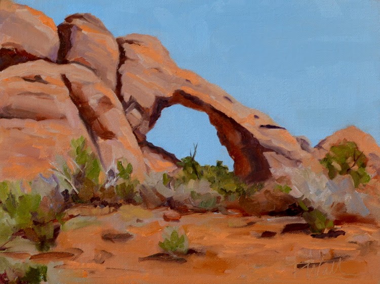 Dust Off the Butterfly: Day 18 of 30 Paintings in 30 Days