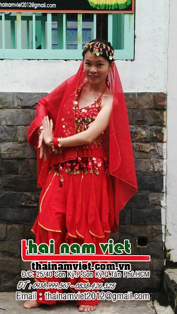 May bán, cho thuê trang phục múa bụng, múa ấn độ quận Tân Phú