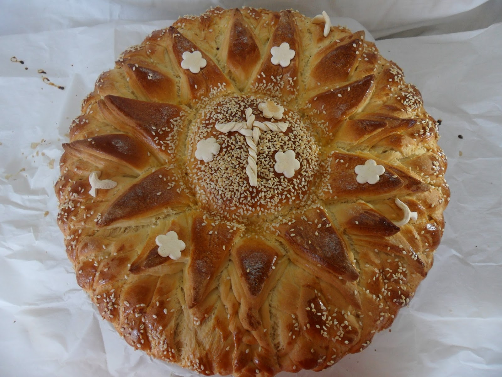 Питки и погачи, направени с много любов Art Bread: Питка за Кръщене