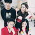 SNSD YoonA posed for a photo with Heechul, Seulgi, and Taemin