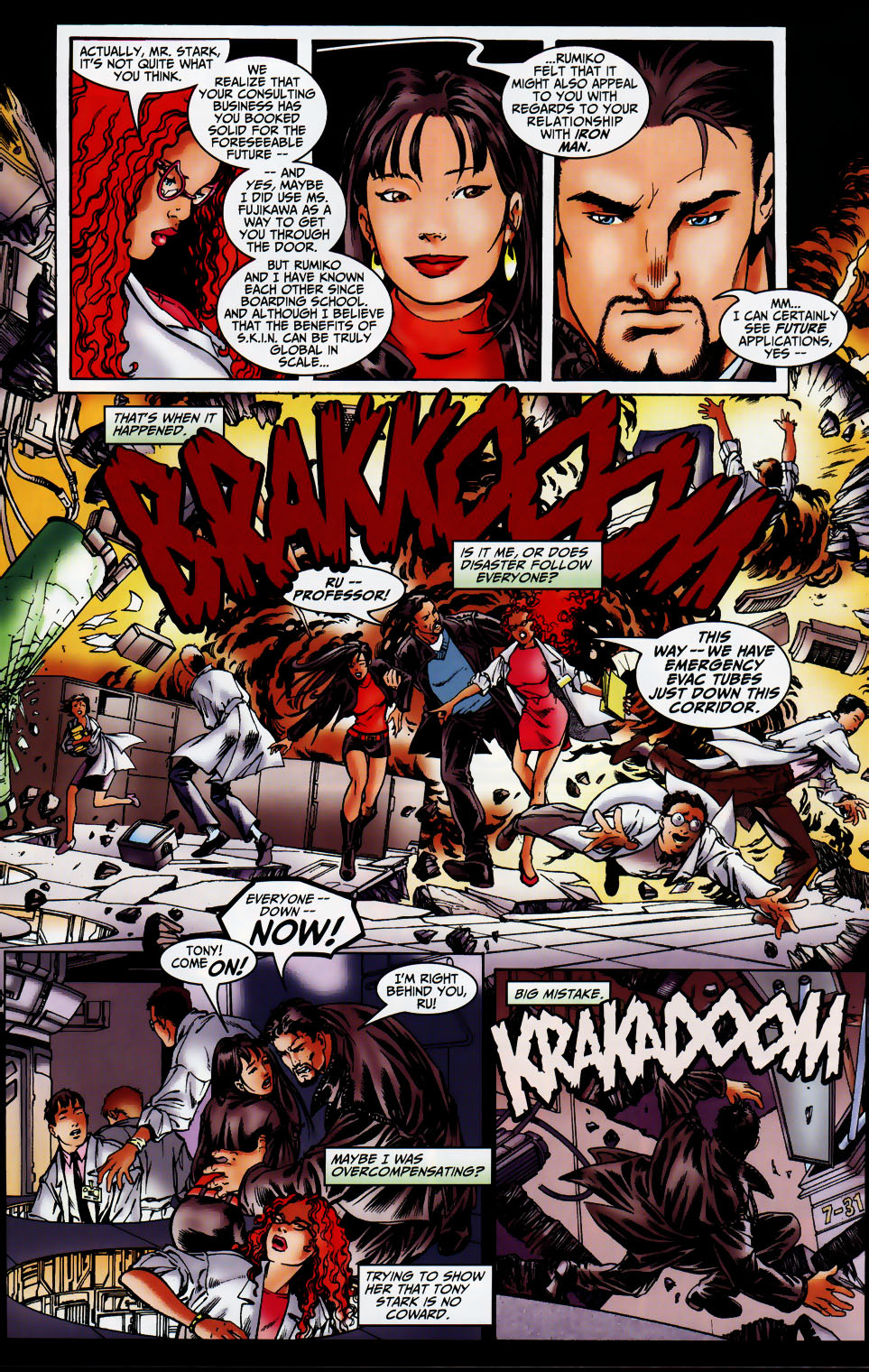 Read online Iron Man (1998) comic -  Issue #1/2 - 8