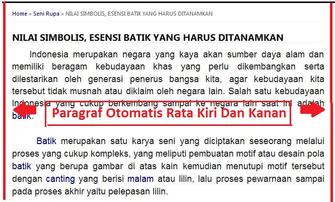 Cara Menjadikan Setiap Kalimat Atau Paragraf Dalam Artikel