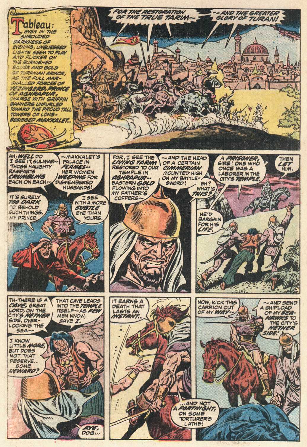 Read online Conan the Barbarian (1970) comic -  Issue #26 - 3