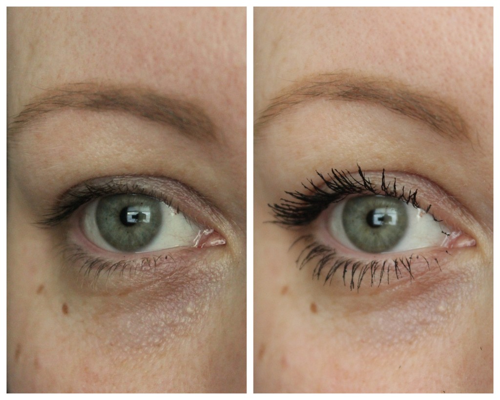 MAC Extended Play Gigablack Lash before & after photos - Lovely Girlie Bits