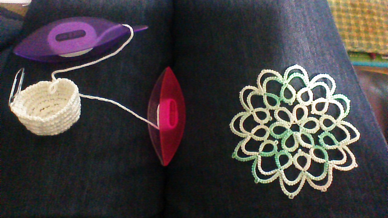 phyl's handwork Crochet to Tatting