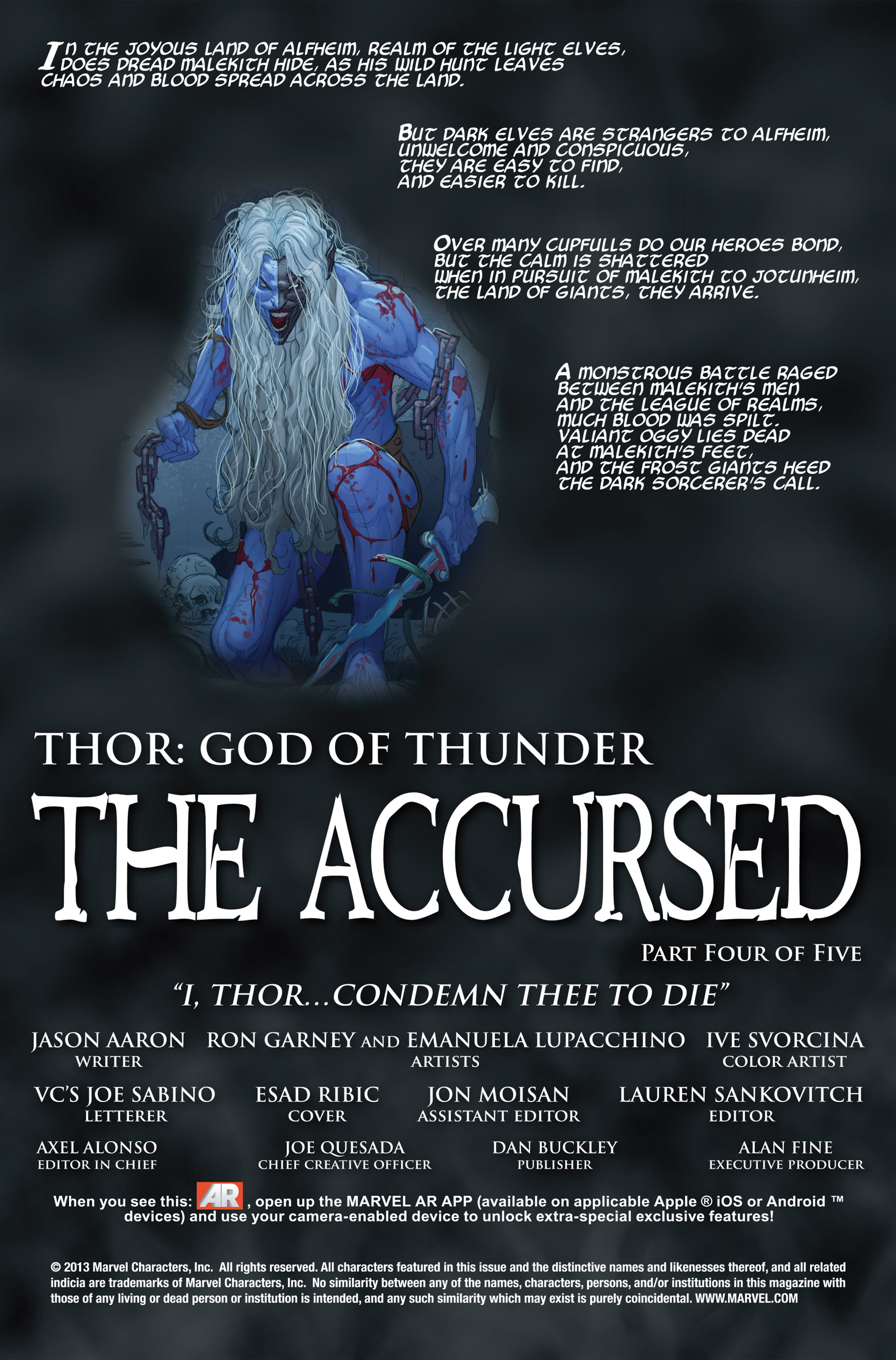 Read online Thor: God of Thunder comic -  Issue #16 - 2