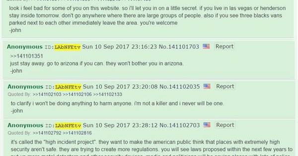 the new world order las vegas incident report