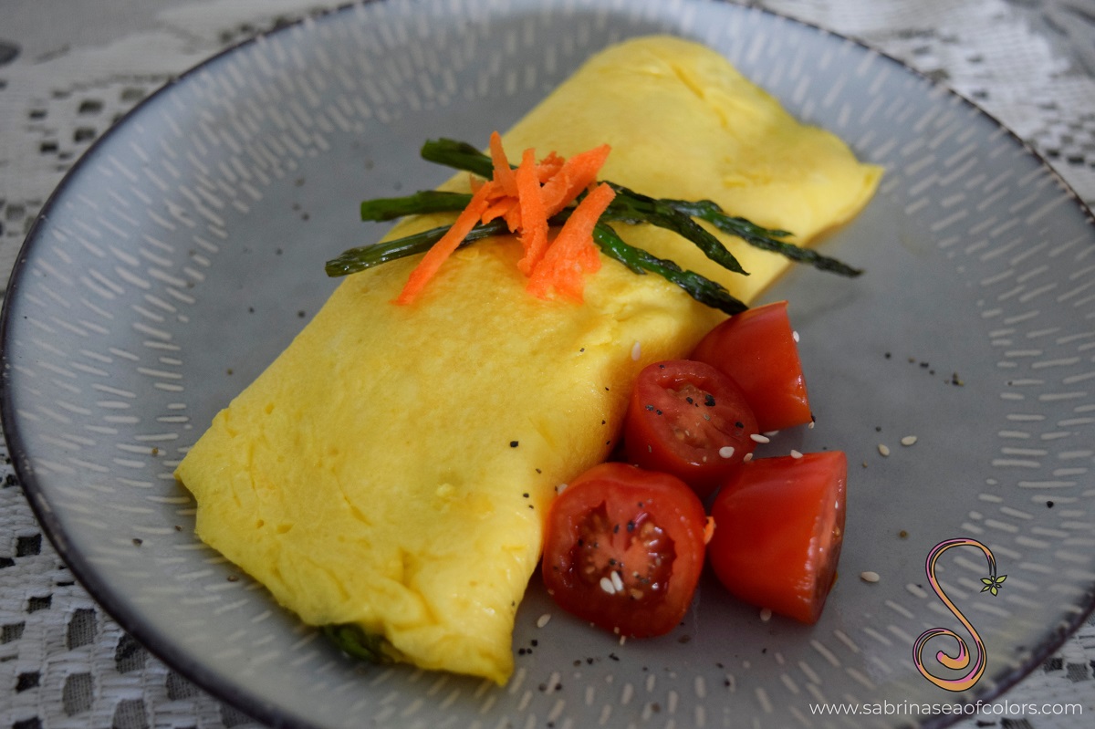 Cómo preparar el omelette perfecto Sabrina´s Sea of Colors
