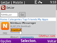 Baixar o NIMBUZZ no nokia x2-01
