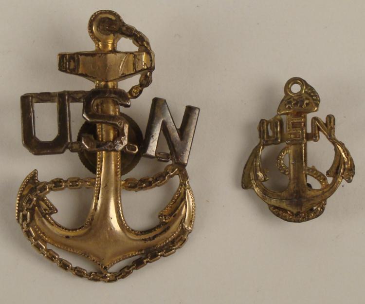 Auger Valve Image: Us Navy Anchor Insignia