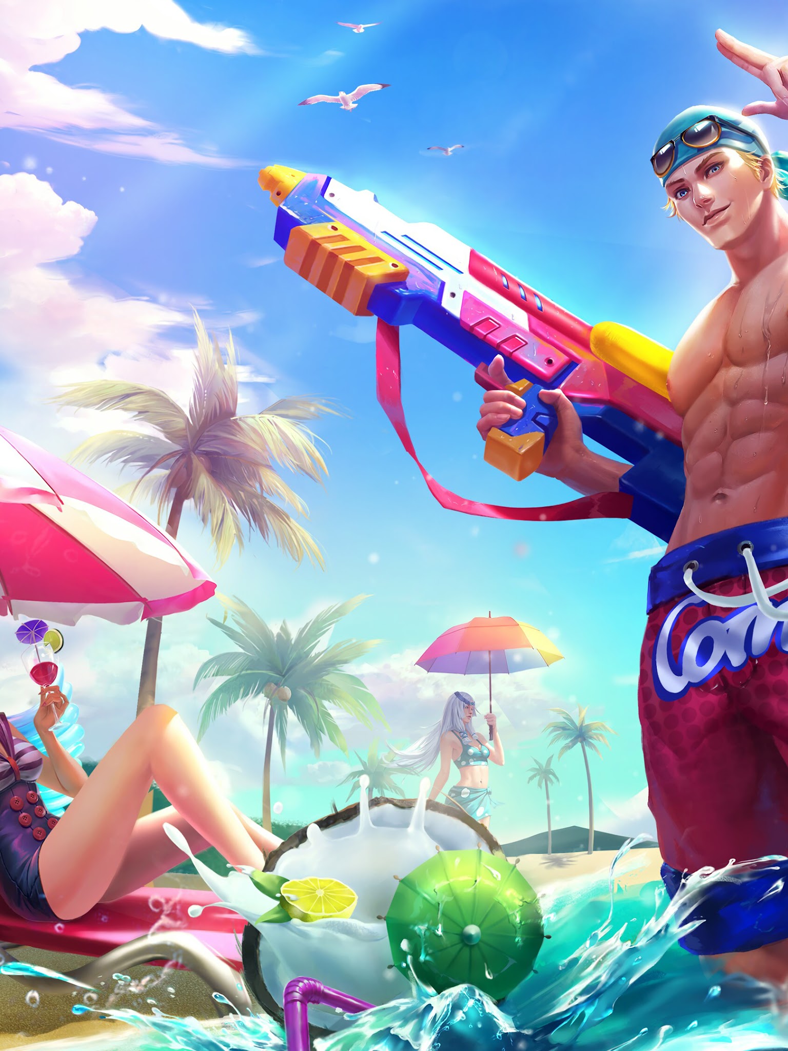 Wallpaper Mobile Legend Clint