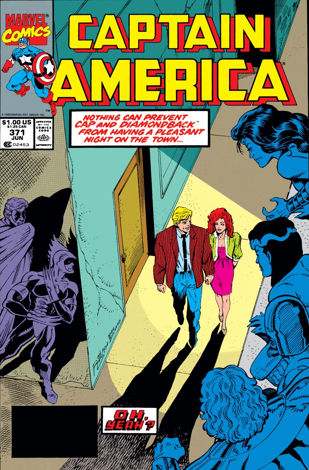 Read online Captain America (1968) comic -  Issue #371 - 1