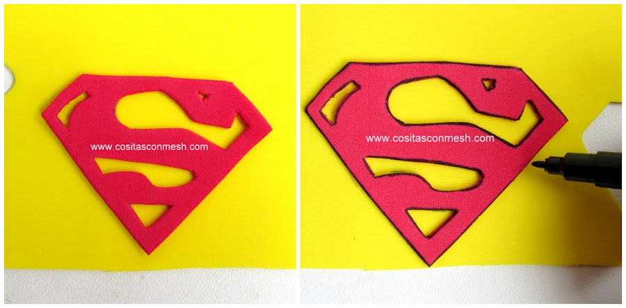 Funditas de Superman para regalar en el Día del Padre | Manualidades