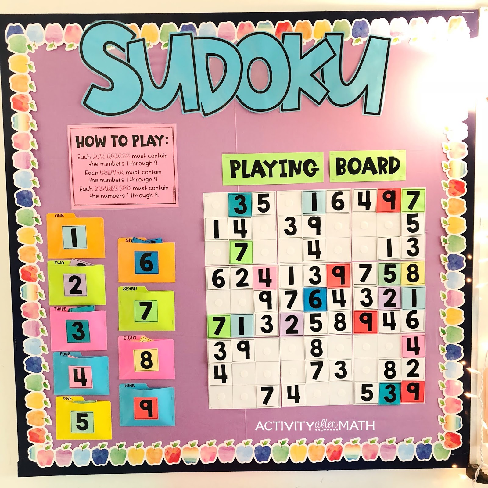 StepbyStep Tutorial on how to make your own Sudoku Interactive Mat