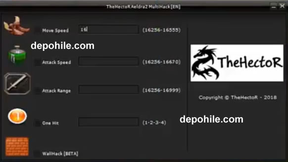 Aeldra2 (PVP) Wallhack,Tek Atma,Speed Hilesi Ağustos 2018