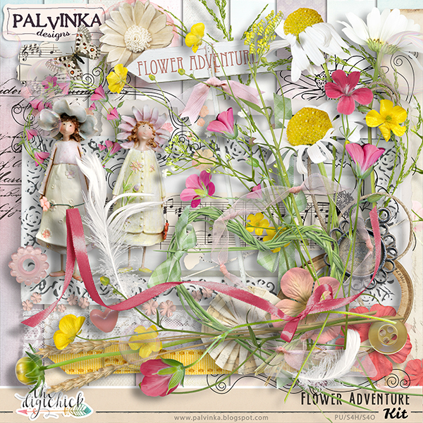 Palvinka Designs Flower Adventure and Freebie