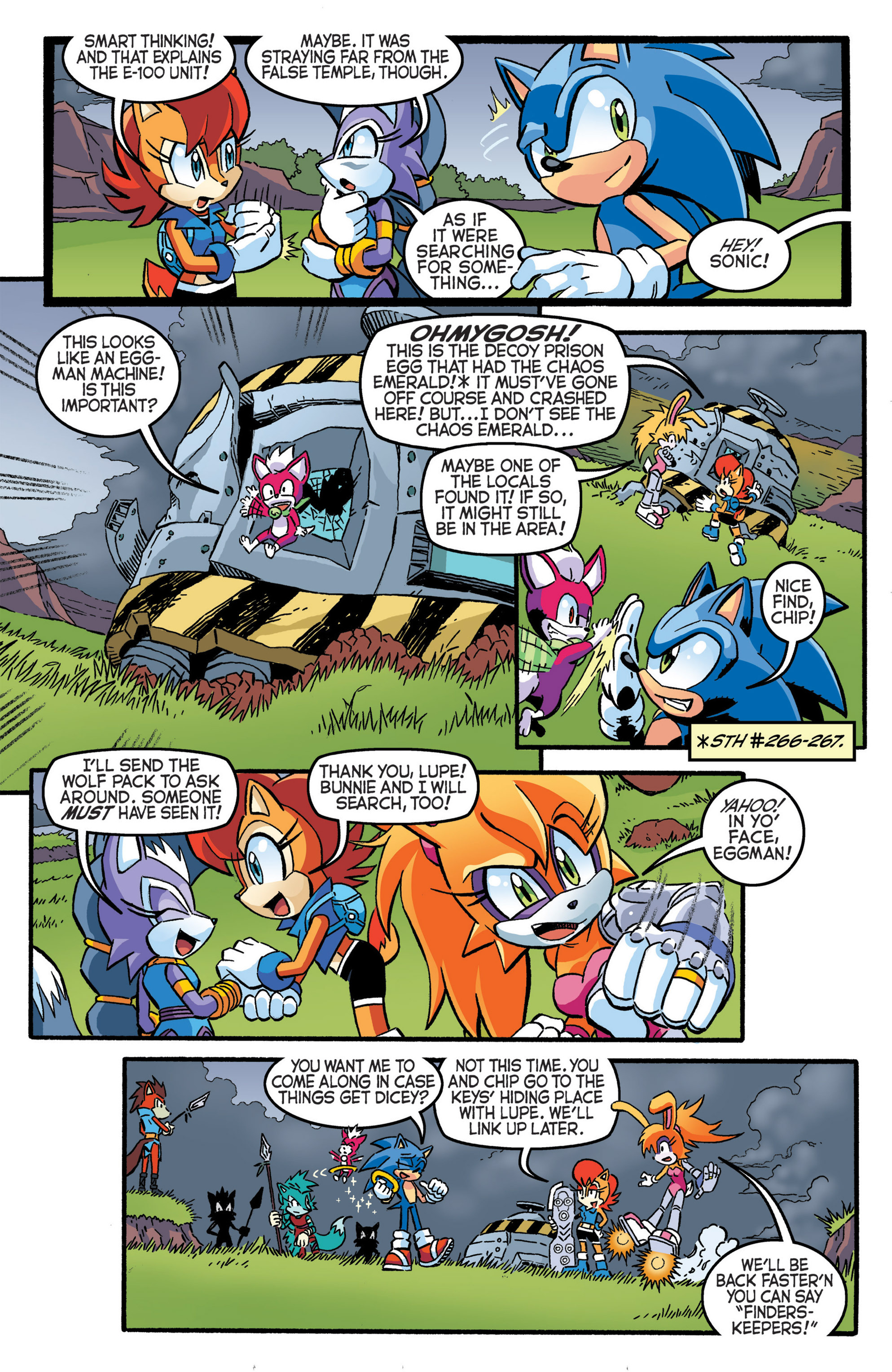 Read online Sonic The Hedgehog comic -  Issue #277 - 11