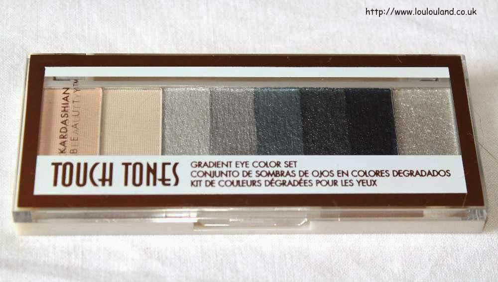LouLouLand: A Review Kardashian Beauty Touch Tones Gradient Eyeshadow Palette In Silhouette And A