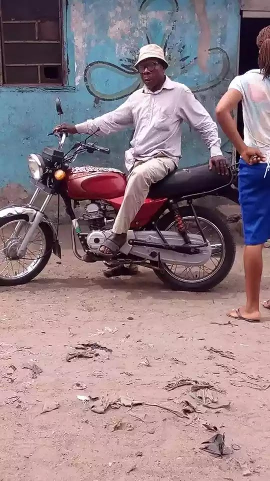 Have You Seen Obasanjo Twin Brother That Rides Okada?… If Not, Then