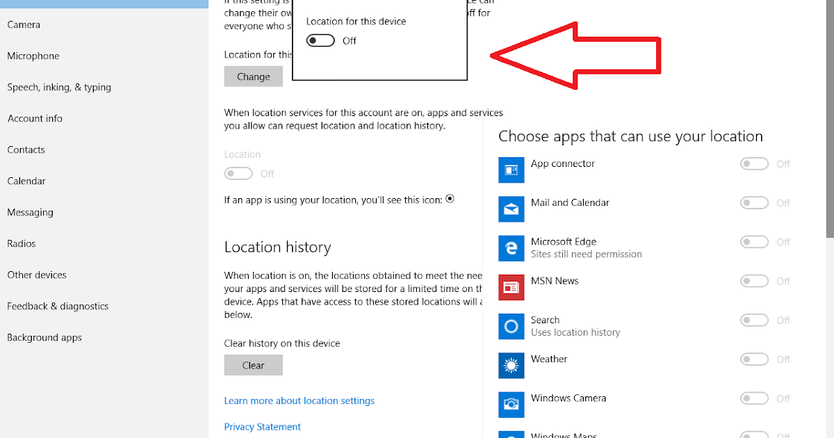 Learn New Things How to Turn Off Location Tracking in Windows 10