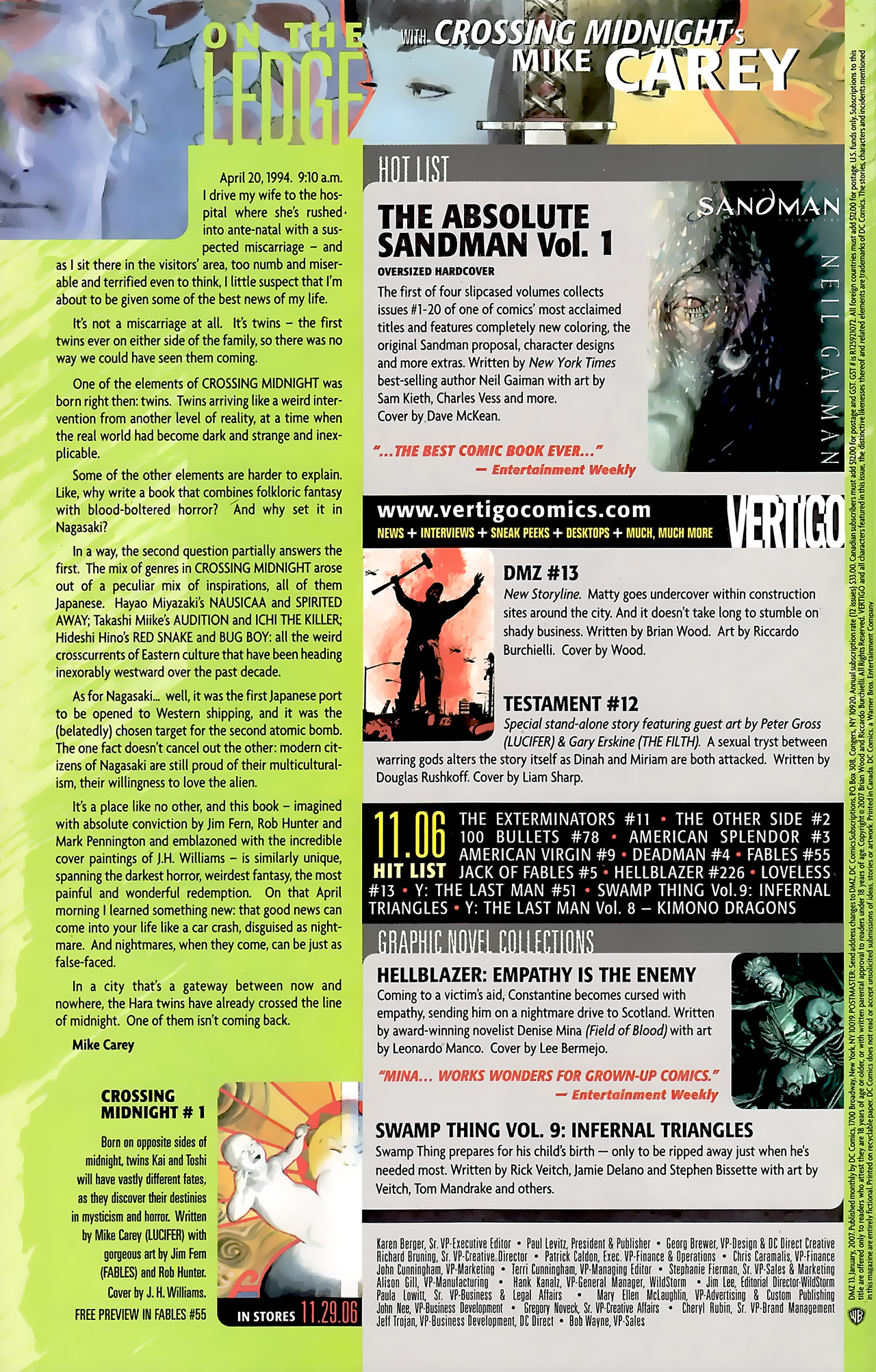 Read online DMZ (2006) comic -  Issue #13 - 24