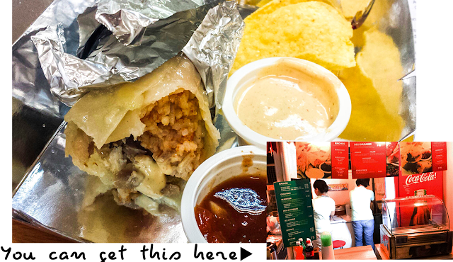 Affordable Burrito at only P70 in Agno