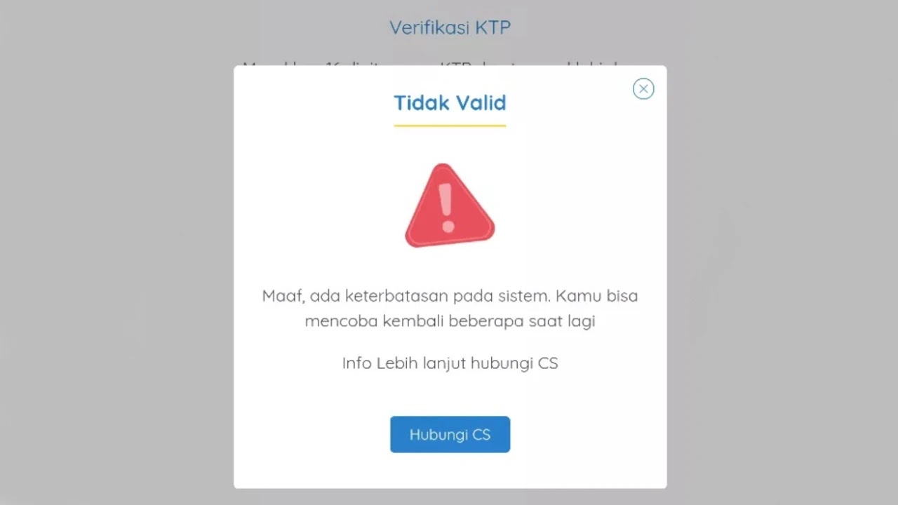 Cara Atasi Gagal Verifikasi KTP di Akun Prakerja Cara Atasi Gagal Verifikasi KTP