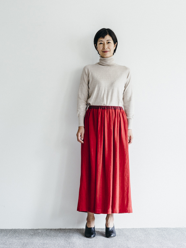 フォグリネンワークサロペットスカート 着用レビュー】当店別注の2サイズ展開！fog linen workのサロペット