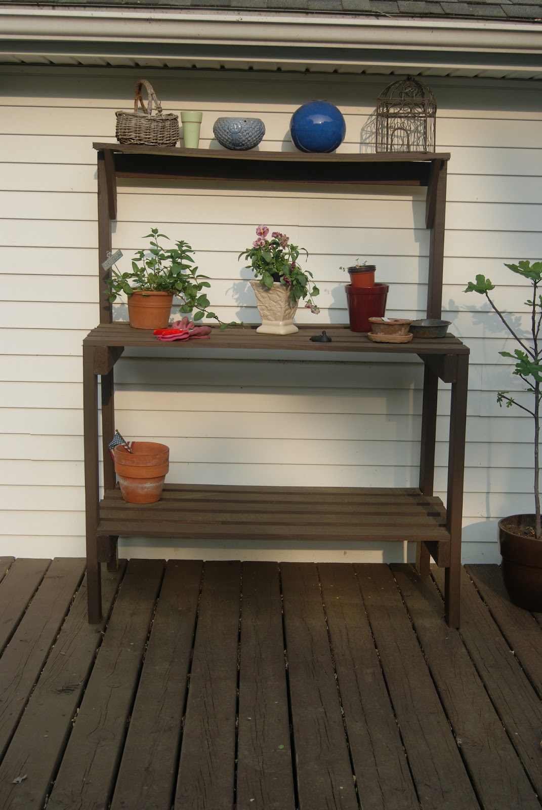 The Boulevard Market Life Build your own potting Bench
