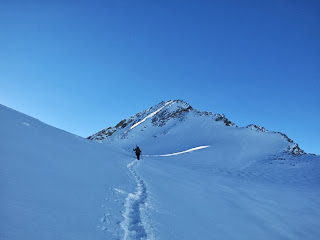 Auf dem Weg Richtung Gipfel
