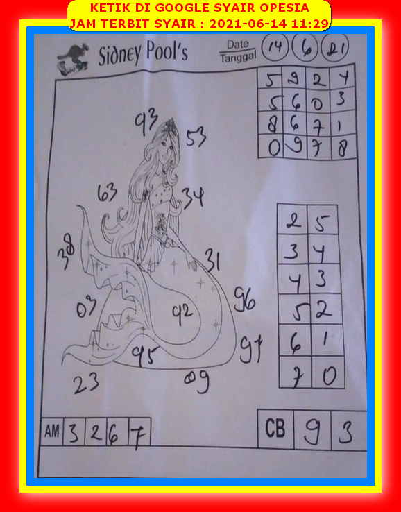 gambar togel sydney