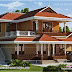 2466 sq-ft beautiful Kerala house design
