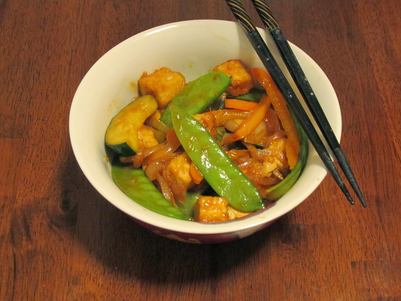 Kitchen Sink Diaries: Tofu & Vegetable Stir-Fry