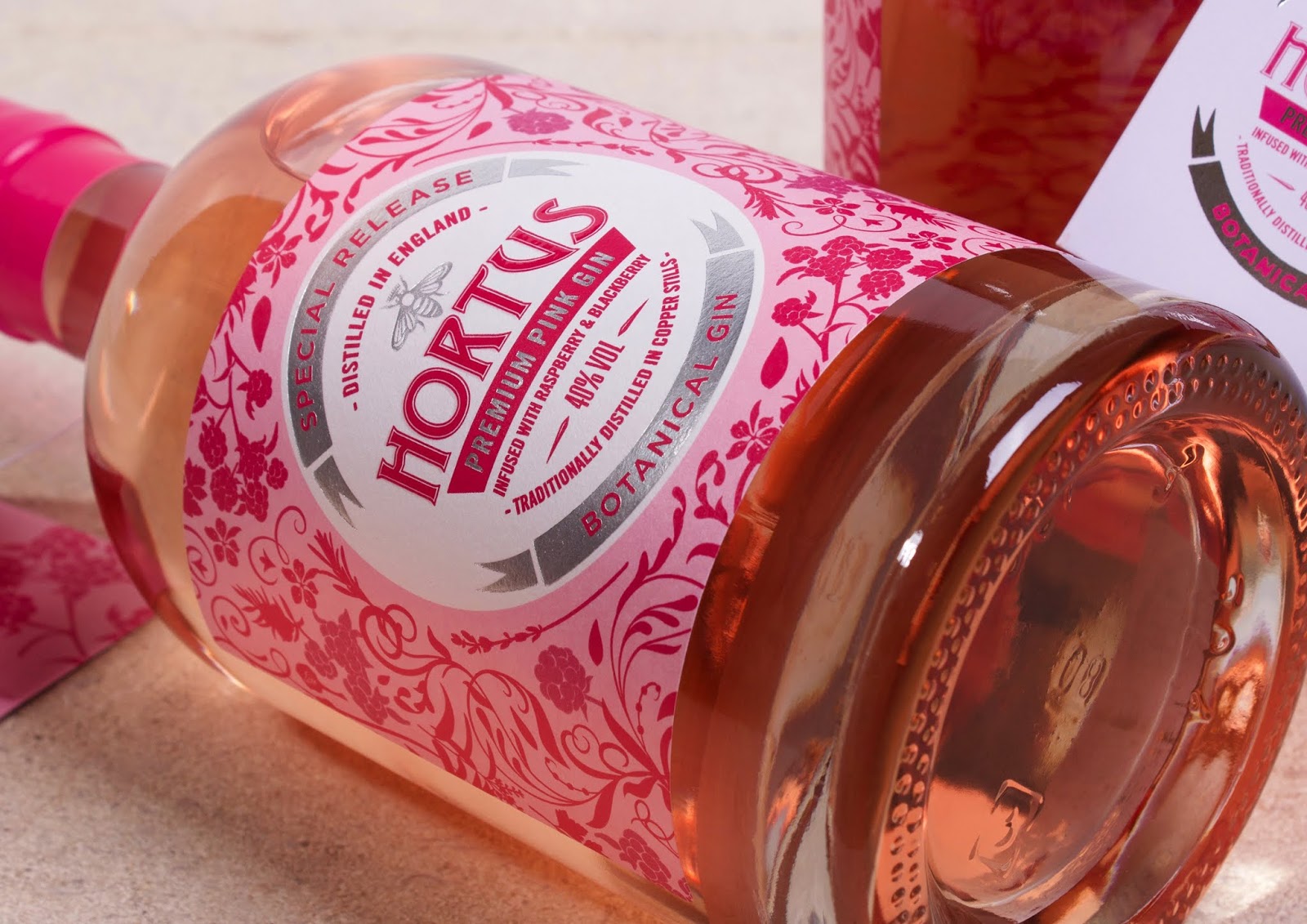 Hortus Premium Pink Gin – Packaging Of The World