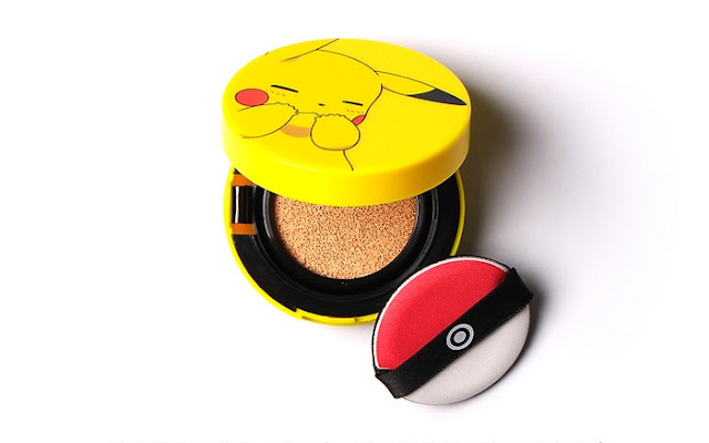 TONYMOLY POKEMON PIKACHU MINI COVER CUHSION