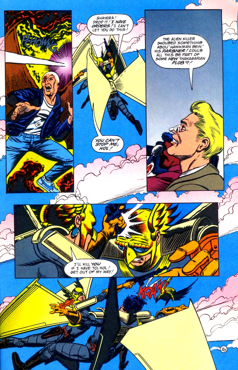Read online Hawkworld (1990) comic -  Issue #8 - 21