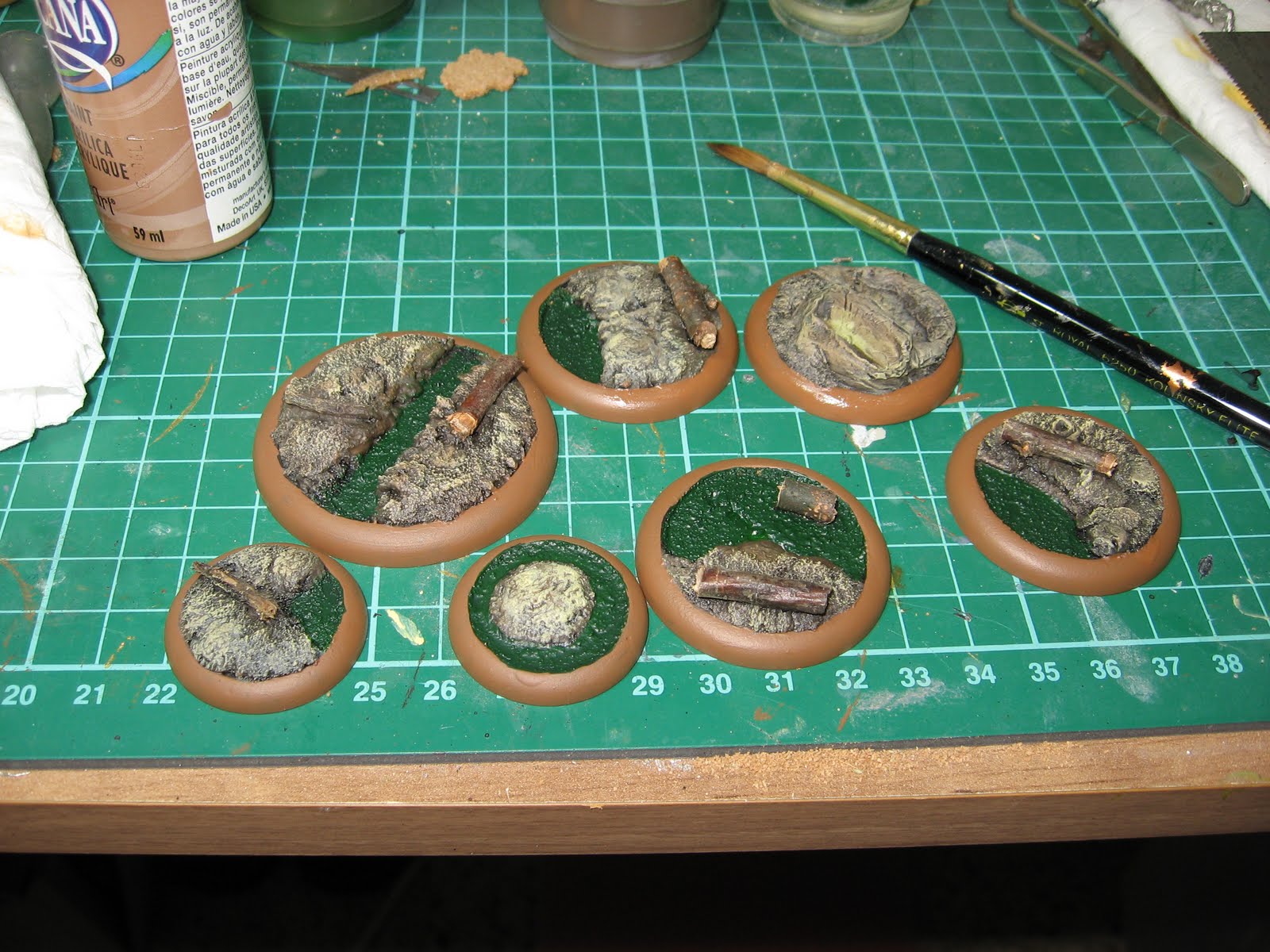 Just The Bases Milliput Basing Explained Pt 4