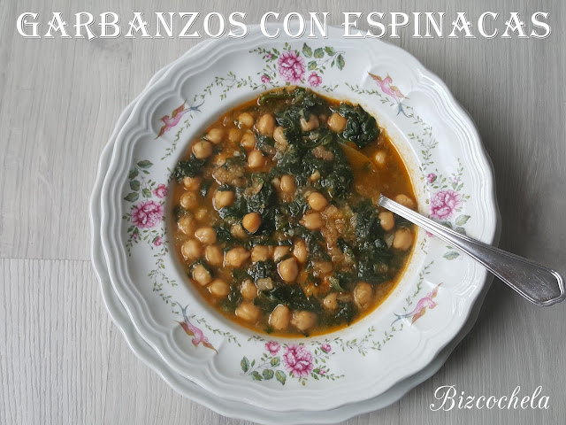 GARBANZOS CON ESPINACAS