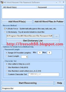 MS Word Recover File Password 7.0
