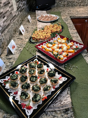Appetizers, Open House, finger foods